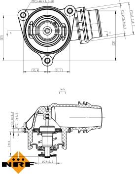 Wilmink Group WG2184819 - Termostats, Dzesēšanas šķidrums ps1.lv