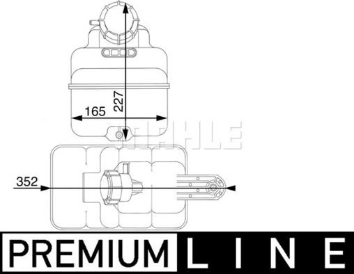 Wilmink Group WG2184393 - Kompensācijas tvertne, Dzesēšanas šķidrums ps1.lv