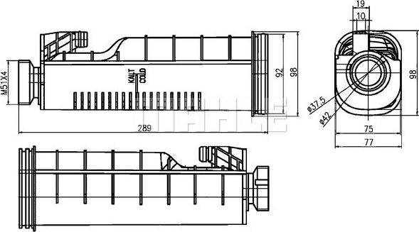 Wilmink Group WG2184277 - Kompensācijas tvertne, Dzesēšanas šķidrums ps1.lv