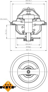 Wilmink Group WG2184799 - Termostats, Dzesēšanas šķidrums ps1.lv