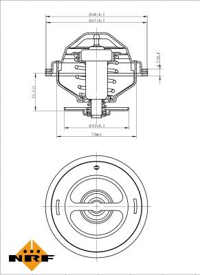 Wilmink Group WG2184796 - Termostats, Dzesēšanas šķidrums ps1.lv