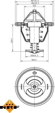 Wilmink Group WG2184750 - Termostats, Dzesēšanas šķidrums ps1.lv