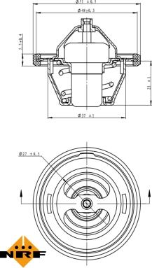 Wilmink Group WG2184766 - Termostats, Dzesēšanas šķidrums ps1.lv