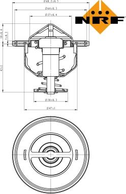 Wilmink Group WG2184783 - Termostats, Dzesēšanas šķidrums ps1.lv