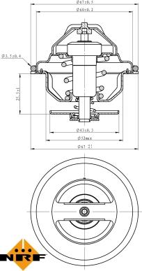 Wilmink Group WG2184736 - Termostats, Dzesēšanas šķidrums ps1.lv