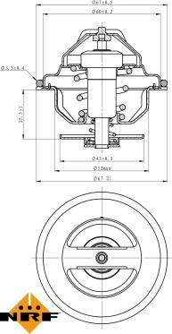 Wilmink Group WG2184723 - Termostats, Dzesēšanas šķidrums ps1.lv