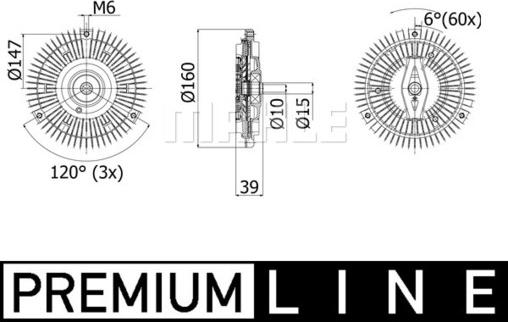 Wilmink Group WG2180415 - Sajūgs, Radiatora ventilators ps1.lv