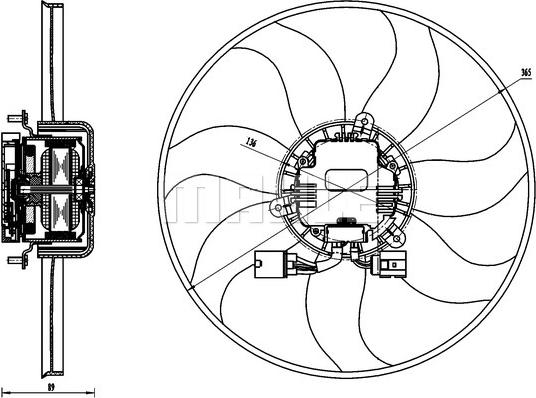 Wilmink Group WG2180560 - Ventilators, Motora dzesēšanas sistēma ps1.lv