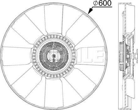 Wilmink Group WG2180861 - Ventilators, Motora dzesēšanas sistēma ps1.lv