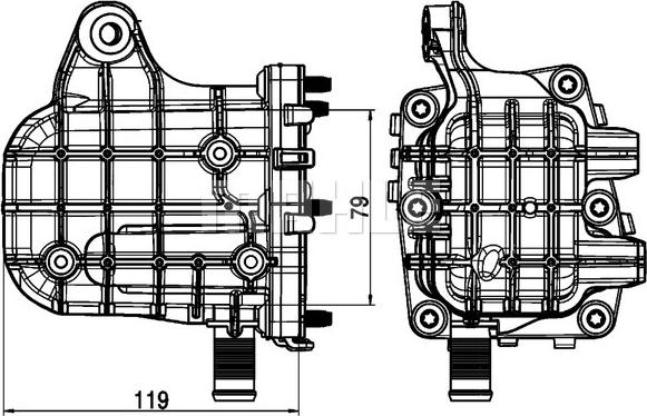 Wilmink Group WG2180249 - Radiators, Izplūdes gāzu recirkulācija ps1.lv