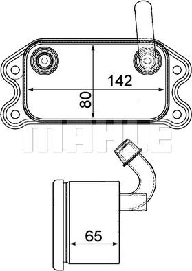 Wilmink Group WG2181040 - Eļļas radiators, Motoreļļa ps1.lv