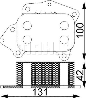 Wilmink Group WG2181142 - Eļļas radiators, Motoreļļa ps1.lv