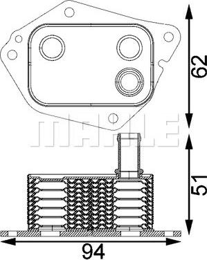 Wilmink Group WG2181147 - Eļļas radiators, Motoreļļa ps1.lv