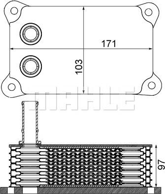 Wilmink Group WG2181150 - Eļļas radiators, Motoreļļa ps1.lv
