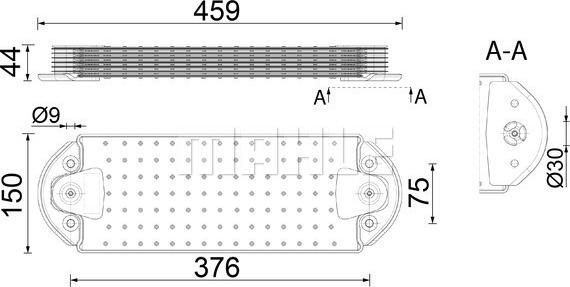 Wilmink Group WG2181165 - Eļļas radiators, Motoreļļa ps1.lv