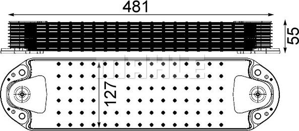 Wilmink Group WG2181163 - Eļļas radiators, Motoreļļa ps1.lv