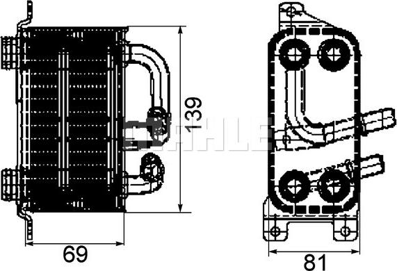 Wilmink Group WG2181246 - Eļļas radiators, Motoreļļa ps1.lv