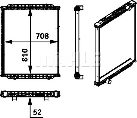 Wilmink Group WG2183940 - Radiators, Motora dzesēšanas sistēma ps1.lv