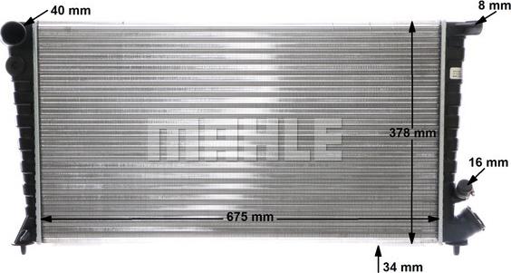 Wilmink Group WG2183963 - Radiators, Motora dzesēšanas sistēma ps1.lv