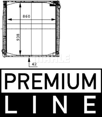 Wilmink Group WG2183906 - Radiators, Motora dzesēšanas sistēma ps1.lv