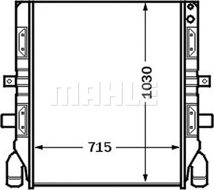 Wilmink Group WG2183972 - Radiators, Motora dzesēšanas sistēma ps1.lv