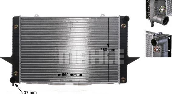 Wilmink Group WG2183977 - Radiators, Motora dzesēšanas sistēma ps1.lv