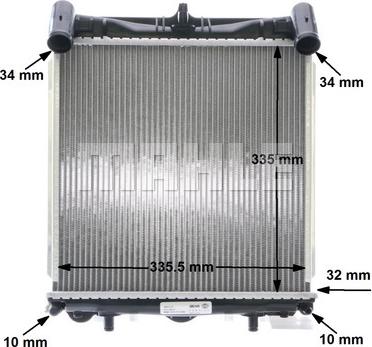 Wilmink Group WG2183487 - Radiators, Motora dzesēšanas sistēma ps1.lv