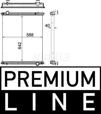 Wilmink Group WG2183533 - Radiators, Motora dzesēšanas sistēma ps1.lv