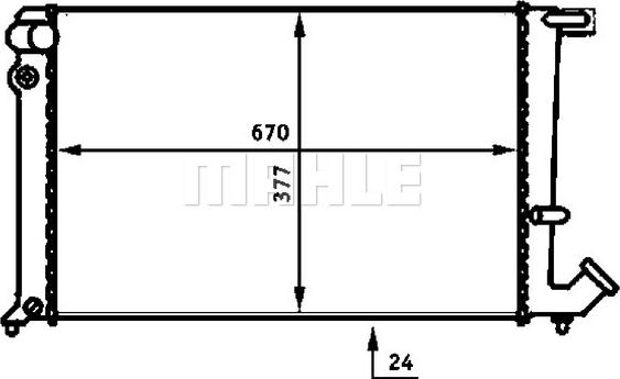 Wilmink Group WG2183653 - Radiators, Motora dzesēšanas sistēma ps1.lv