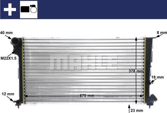 Wilmink Group WG2183653 - Radiators, Motora dzesēšanas sistēma ps1.lv