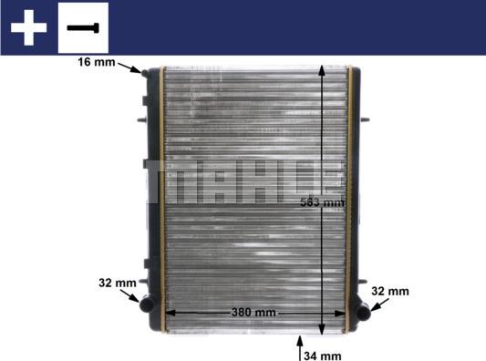 Wilmink Group WG2183050 - Radiators, Motora dzesēšanas sistēma ps1.lv