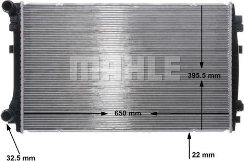 Wilmink Group WG2183058 - Radiators, Motora dzesēšanas sistēma ps1.lv