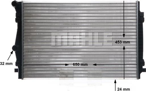 Wilmink Group WG2183061 - Radiators, Motora dzesēšanas sistēma ps1.lv