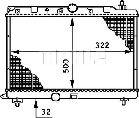 Wilmink Group WG2183067 - Radiators, Motora dzesēšanas sistēma ps1.lv