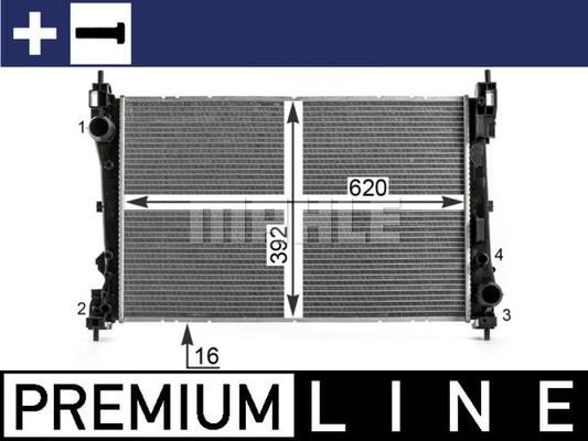 Wilmink Group WG2183010 - Radiators, Motora dzesēšanas sistēma ps1.lv