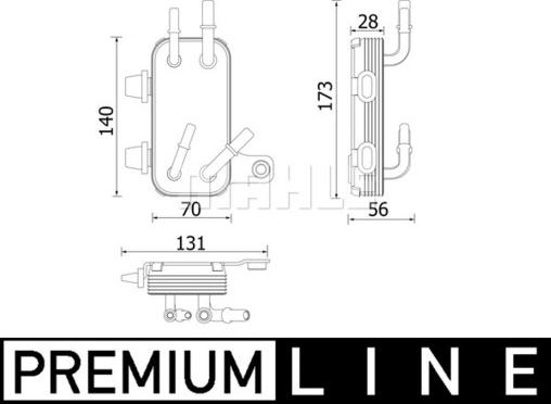 Wilmink Group WG2183165 - Radiators, Motora dzesēšanas sistēma ps1.lv