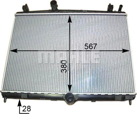 Wilmink Group WG2183113 - Radiators, Motora dzesēšanas sistēma ps1.lv