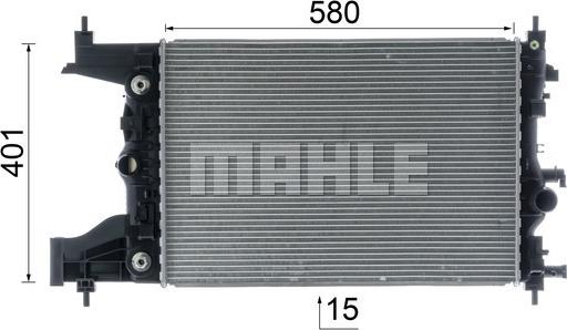 Wilmink Group WG2183126 - Radiators, Motora dzesēšanas sistēma ps1.lv