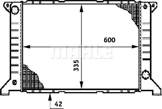 Wilmink Group WG2183831 - Radiators, Motora dzesēšanas sistēma ps1.lv