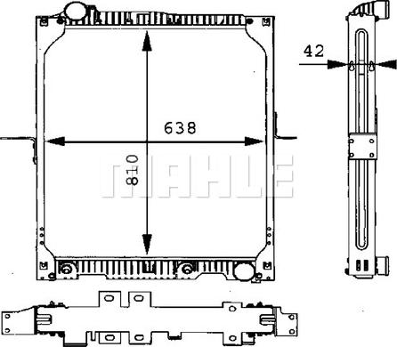 Wilmink Group WG2183873 - Radiators, Motora dzesēšanas sistēma ps1.lv