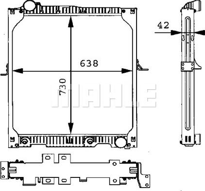 Wilmink Group WG2183872 - Radiators, Motora dzesēšanas sistēma ps1.lv