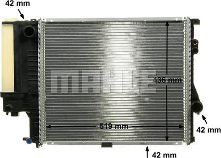 Wilmink Group WG2183326 - Radiators, Motora dzesēšanas sistēma ps1.lv