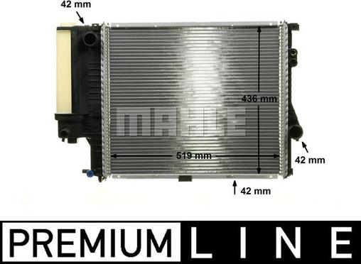 Wilmink Group WG2183326 - Radiators, Motora dzesēšanas sistēma ps1.lv