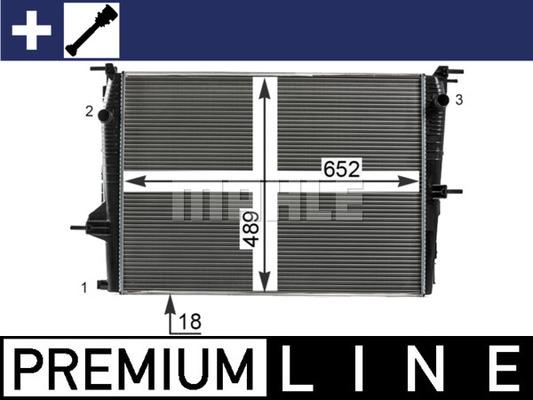 Wilmink Group WG2183256 - Radiators, Motora dzesēšanas sistēma ps1.lv