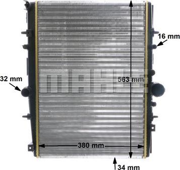 Wilmink Group WG2183790 - Radiators, Motora dzesēšanas sistēma ps1.lv