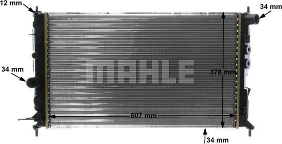 Wilmink Group WG2183755 - Radiators, Motora dzesēšanas sistēma ps1.lv