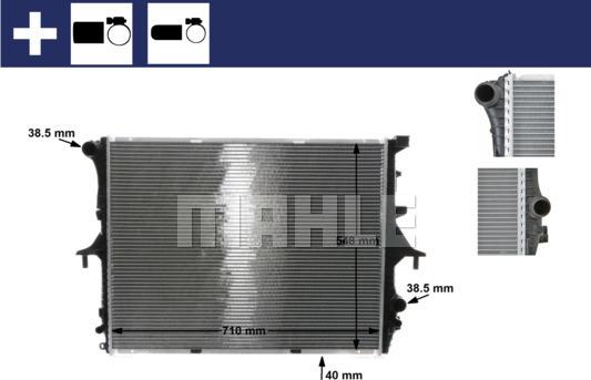 Wilmink Group WG2183767 - Radiators, Motora dzesēšanas sistēma ps1.lv