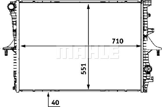 Wilmink Group WG2183767 - Radiators, Motora dzesēšanas sistēma ps1.lv