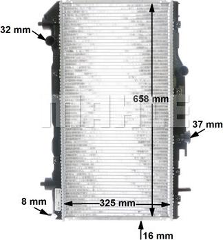 Wilmink Group WG2183723 - Radiators, Motora dzesēšanas sistēma ps1.lv