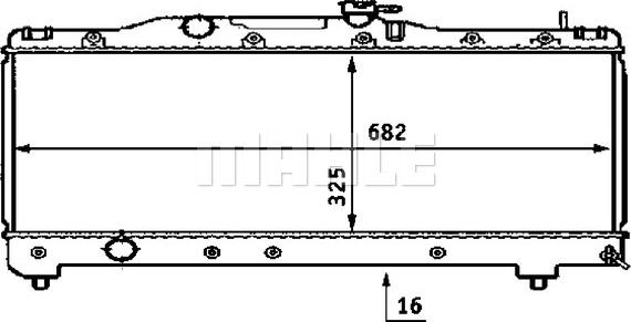 Wilmink Group WG2183723 - Radiators, Motora dzesēšanas sistēma ps1.lv